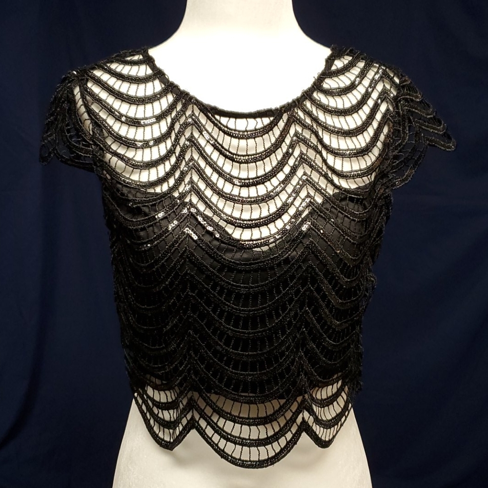 Cap sleeve crop top